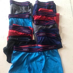 Hanes X Temp Boxer Briefs Boys large